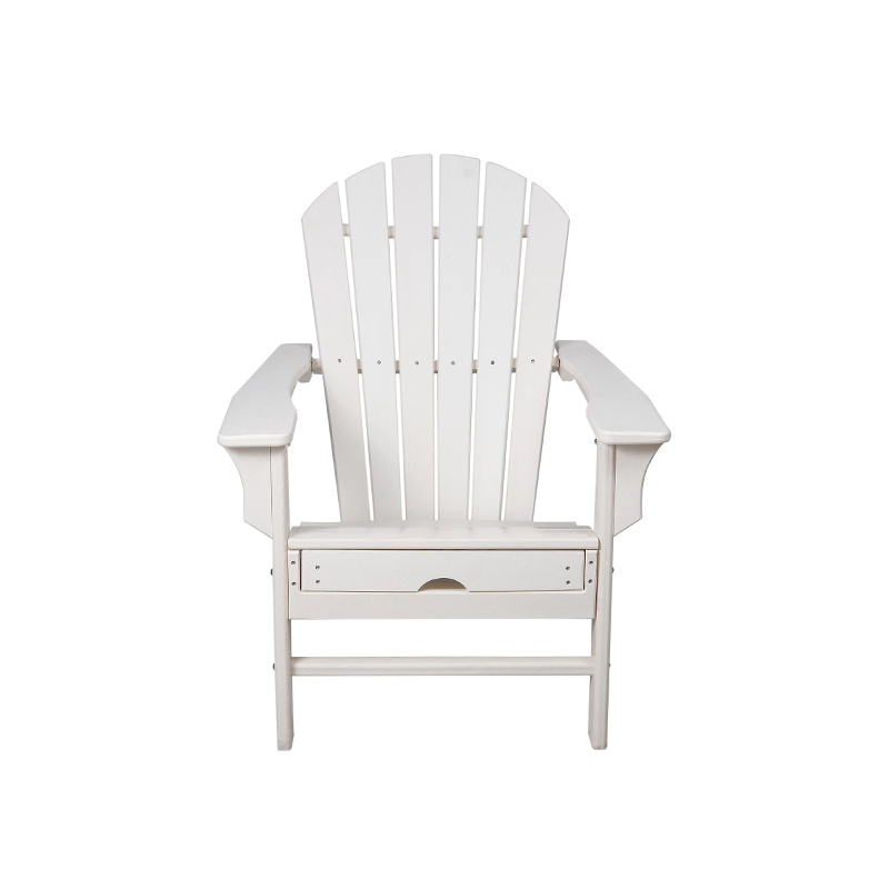 Ghế bành Adirondack có thể điều chỉnh cổ điển với Ottoman