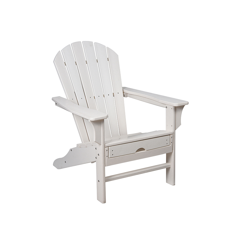 Ghế bành Adirondack có thể điều chỉnh cổ điển với Ottoman