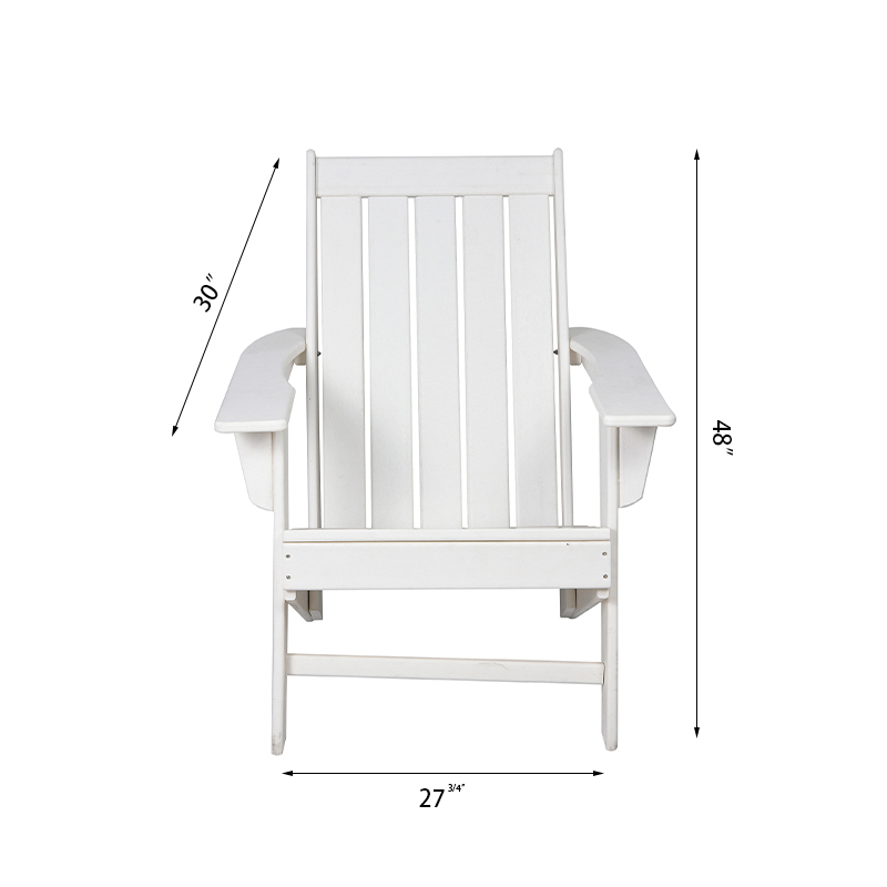 Ghế ngoại cỡ và tay rộng Ghế Adirondack ngoài trời